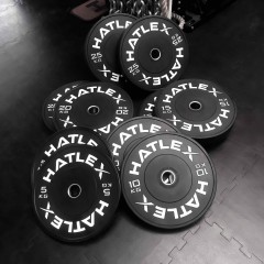 TRAINING BLACK BUMPER PLATES