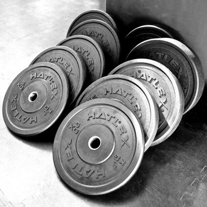 HEAVY DUTY BUMPER PLATES 150Kg Package - MINIMUM OF QUANTITY FOR EACH PURCHASE IS 5 SET