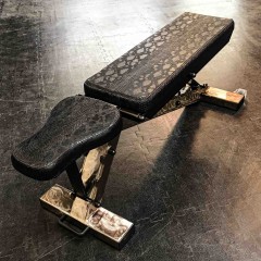 ADJUSTABLE BENCH BLACK STEEL LIMITED EDITION